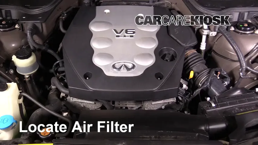2005 Infiniti FX35 3.5L V6 Air Filter (Engine)